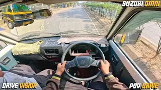 MARUTI SUZUKI OMNI : POV DRIVE | The Best Mini Taxi Drive Experience | #suzuki #omni #povdrive #asmr