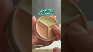 The SAEM - Cover Perfection Triple Pot Concealer✨ #kbeauty #unboxing #makeup #swatches #thesaem