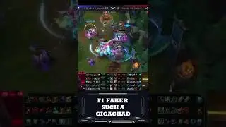 T1 FAKER SUCH A CHAD #leagueoflegends #lol #lolt1 #t1 #faker #t1faker #lolfaker #faker #shorts