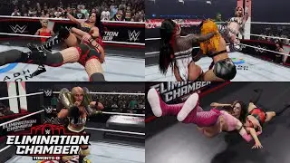 WWE 2K24 ELIMINATION CHAMBER PLE - PART 1