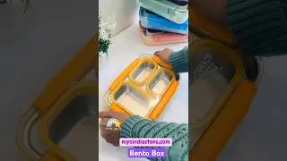 Leakproof Bento Lunch box for School and Office #bentobox #lunchtime #tiffinbox
