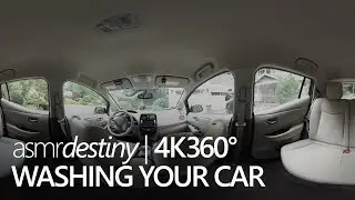 ASMR 360&deg; | Relaxing Car Wash (4K + Ambisonic Audio)