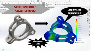 SOLIDWORKS Simulation tutorial | Model Mania 2015