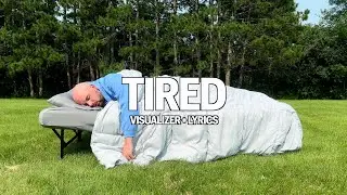 JAMESG - TIRED (VISUALIZER + LYRIC VIDEO)