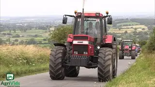 C.J.Cox Charity Road Run 100 Tractors!!!
