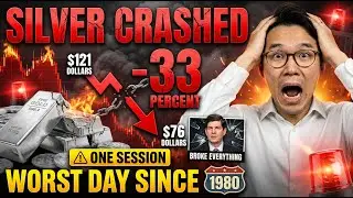 Silver Crashes 33% in One Session: $121 to $76 | Worst Day Since 1980