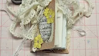 Junk Journal July Day 1 Good Vibes!!! Join me in participating in #junkjournaljuly