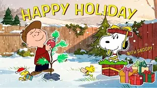 Snoopy&rsquo;s Happy Jazz for Holiday 🎶 Soft Grooves & Bright Mood
