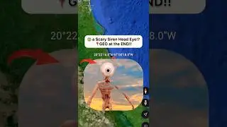 😰I Found CREEPY SIREN HEAD EYE!? 📍WATCH the till END!! #shorts #findwouldexploring