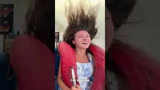 Her soul left her body before the scream did 💀 #viral