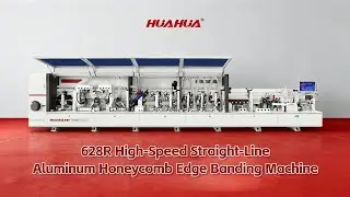 628R High-Speed Straight-Line Aluminum Honeycomb Edge Banding Machine