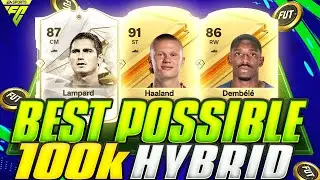 FC 24 |  BEST POSSIBLE CHEAP 100K HYBRID TEAM !✅ | CHEAP META FUT 24 SQUAD BUILDER