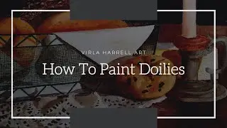 How to Paint Doilies