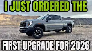 The First Upgrade for 2026 Is Ordered For My GMC Sierra 2500 Duramax!