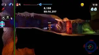 Spelunker Party! 1-A Get all litho-orbs みんなでワイワイ！スペランカー 全石版取得