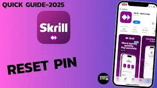 How to Reset Your Skrill PIN on Smartphone | Secure Your Account