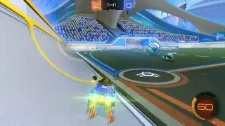 Rocket League Demolition with goal somehow