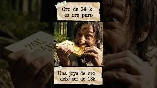Porque El Oro de 24 kilate no es bueno para crear joyas