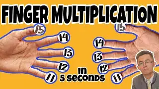 HOW TO MULTIPLY NUMBERS FROM 11 TO 15 USING FINGERS | paano magmultiply ng mabilis