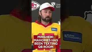 Gardner Minshew on talks with Patrick Mahomes: 