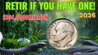 Top 5 Rare Roosevelt American's Dimes Worth 💰 Over $104,0000 &ndash; Do You Have One?