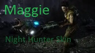 Evolve Playing Maggie with night hunter skin
