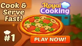 Royal Cooking | Indian Cooking Walkthrough Gameplay #1: Mastering Royal Cooking Madness! 🍛