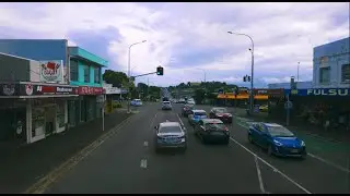 Overcast day | Bus 25B tour from Queens Street to Mount Roskill, Auckland, New Zealand