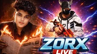 Live streaming of Zorx Live 1🔥 BR Rank Push Live | ZORX LIVE | Crazy Gameplay 😈 Custom Room + Rank