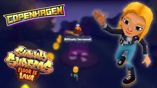 NEW FLOOR IS LAVA - NO FLOOR CHALLENGE TRAVELLING TO COPENHAGEN 2022 : SUBWAY SURFERS PARIS 2024