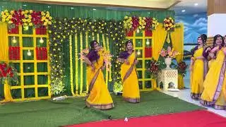 Haldi dance performance 
