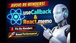 React useCallback & React.memo Explained | Stop Unnecessary Re-Renders 🚀