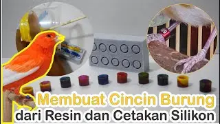 Cara Membuat Cincin Burung Dengan Resin dan Cetakan Silikon