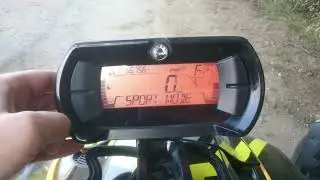 2021 Can-Am Ryker 900 Rally Edition, how to engage Sport mode.