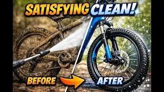 Satisfying PowerWash Simulator washing dirt bike