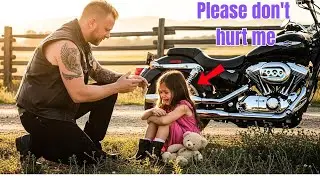 “Please Don’t Hurt Me, I Can’t Move…” The Girl Cried — The Biker’s Response Melted Hearts.