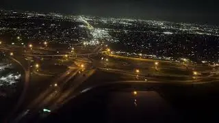 Fort Lauderdale-Hollywood FLL Night Landing December 21, 2025