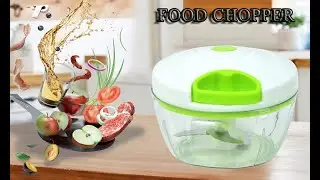 Mini Manual Chopper Vegetable Cutter and Chopper Kitchen Multifunction Hand Pull Speedy Chopper