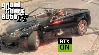 Niko Bellic Cruising And Causing Chaos In Liberty City GTA 4 RTX REMIX No Copyright Gameplay