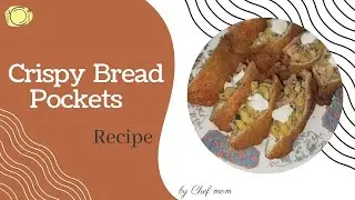 Crispy bread pocket | home made | Street food k zaike main