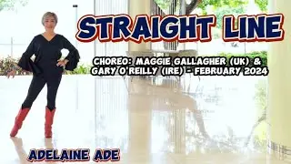 Straight Line - Line Dance - Choreo:Maggie Gallagher (UK) & Gary O'Reilly (IRE) - February 2024