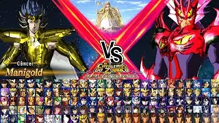 Manigold de C&acirc;ncer |V.S| Docrates assassin | Saint Seiya Soldiers Soul | CDZ MULTIVERSE
