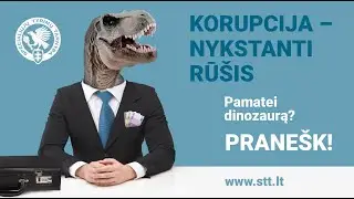 Korupcija &ndash; nykstanti rū&scaron;is
