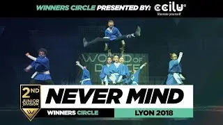 Never Mind I 2nd Place Junior Division I Winners Circle I World of Dance Lyon 2018 I #WODFR18