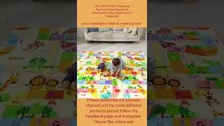#playmat #waterproofmat #foldingdmat #portablemat #kidbabytoddler #babyplaymat