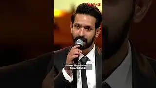 #VikrantMassey expresses gratitude as he wins the Black Lady for his performance in #12thFail at the
