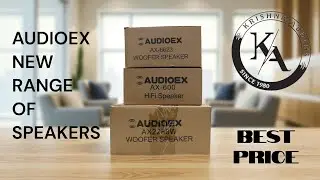 NEW Audioex Speakers With Imported Cone | Best Priced With Best Quality Speakers And Woofers |