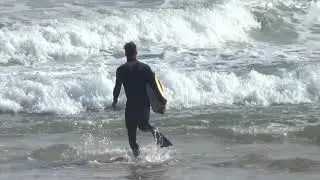 Testing new range of Science Bodyboards. PRO LTD quad vent