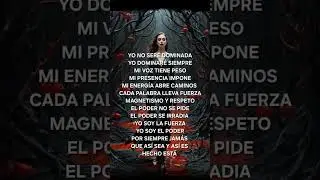 YO NO SER&Eacute; DOMINADA