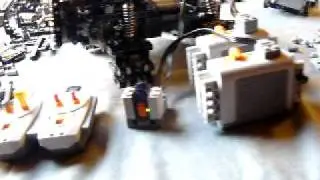 lego technic tatra 8X8 V2 gearbox